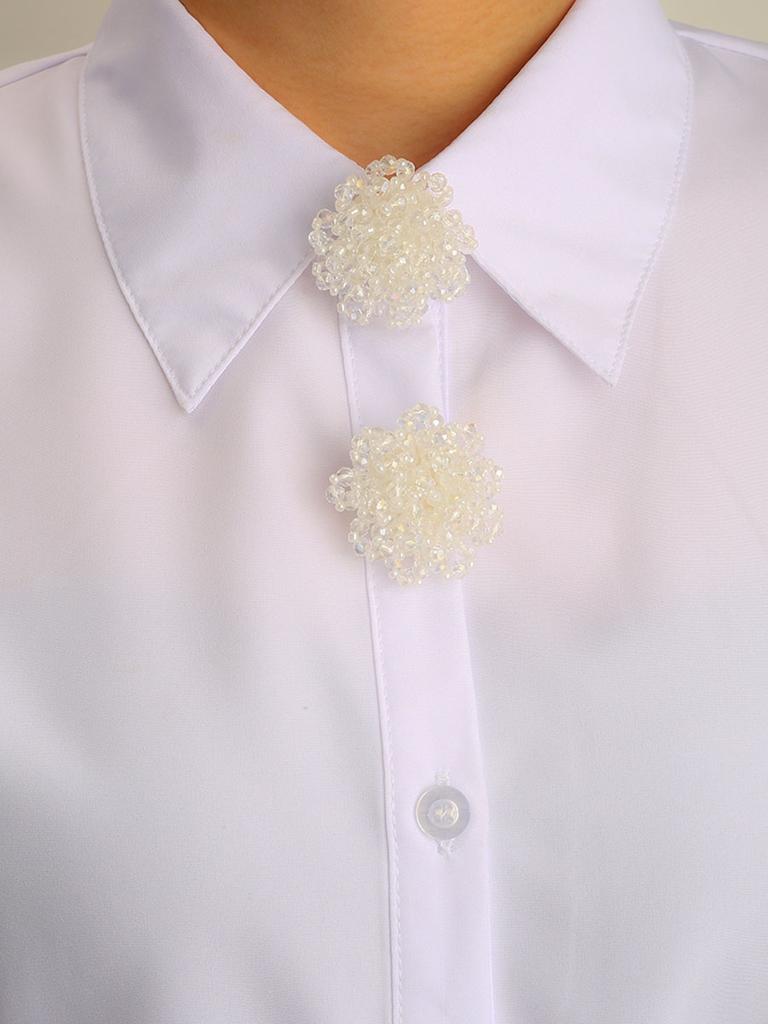 2pcs Button Covers for Shirt Rhinestone Sleeve Button Metal Cufflinks No Sewing Buttons Dress Decorative Cuff-link Birthday Gift