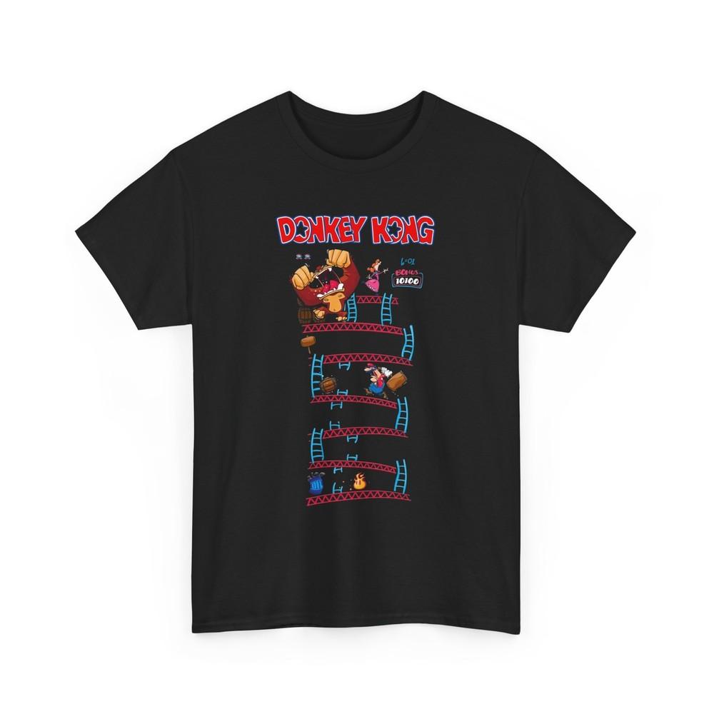 D.o.n.k.e.y. K.o.n.g. Game Tee, Classic Video Game T-Shirt, Vintage Arcade Tee