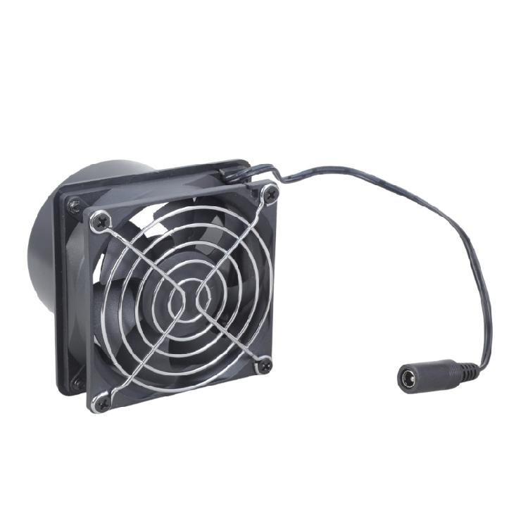 

80mm 12V 0.33A Inline Adjustable Exhaust Blower Suitable For Welding Fumes 3D Printer Enclosure Small Space Ventilation 1