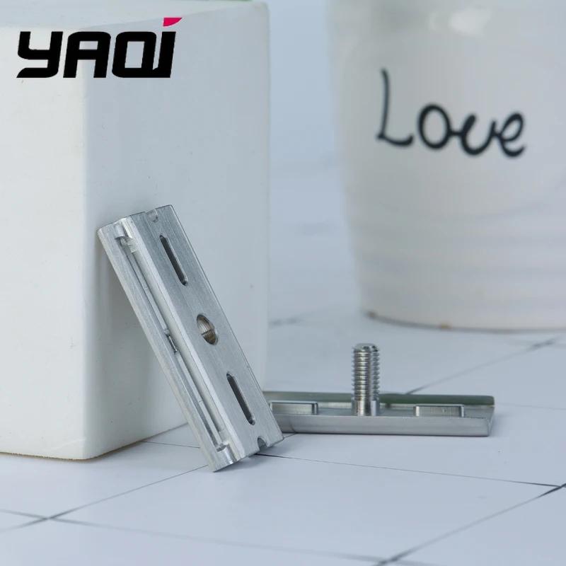 Yaqi Tile 316 Edelstahl Sicherheitsrasierkopf Rasierer für den Kopf Männer Rasierprodukte
