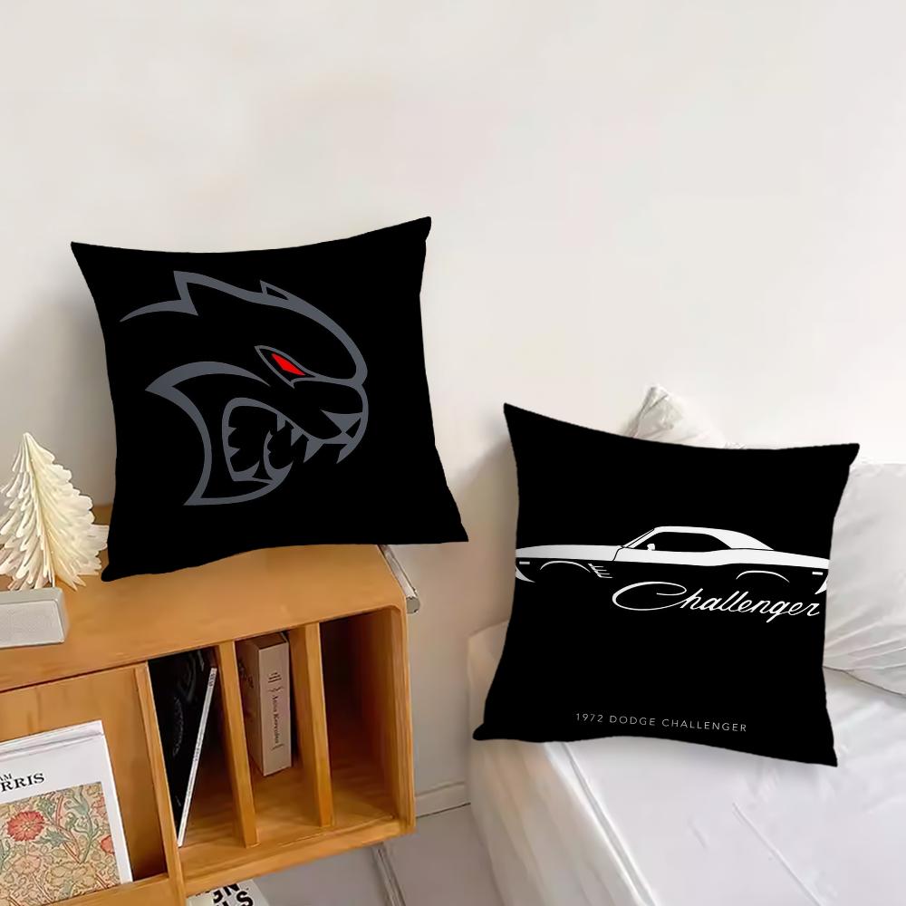 Luxus D-Dodges Kissenbezug Für Sofa Nachttisch Schlafzimmer Rückenlehne Wohnzimmer Büro Kissen Quadratisch Bedruckt Mehrere