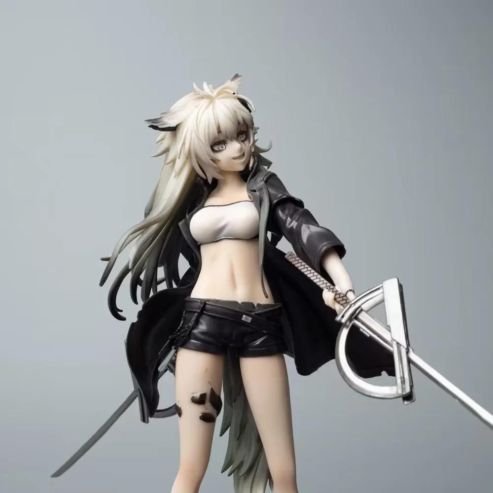 24CM Anime ARKNIGHTS Lappland Figure Game 1/7 Standing Model Toy Gift Collection Action Figure Toy Amiya Figurine Statue