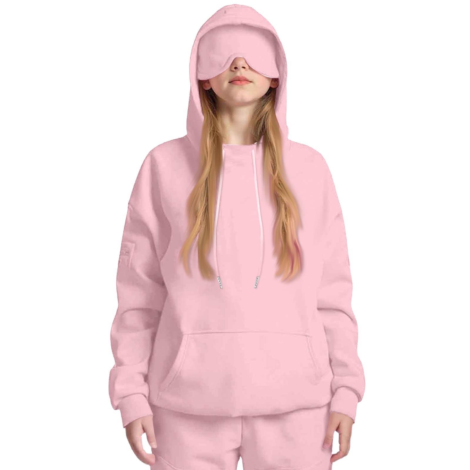 

Мальчики Девочки Детские Свободные Однотонные Рубашки Толстовки Топы 130