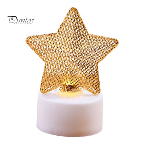 

Звезда Луна железная художественная сетка подсвечник свеча лампа в деревенском стиле форма для дисплея Рамадан Ид Мубарак праздничное украшение D