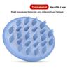 Household Head Shampoo Massage Brush Multifunctional Scalp Cleansing Massage Comb Plastic Handle Shampoo Bath Brush
