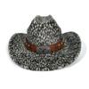 New Western Cowboy Hat Autumn and Winter Retro Bull Head Accessories Woolen Top Hat European and American Style Men's and Women's Jazz Hat