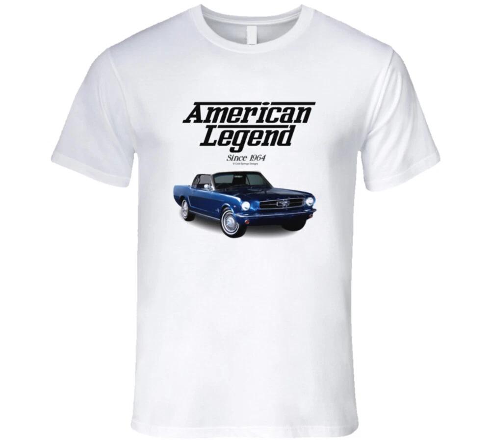 65 Mustang Blue American Legend Since 1964 Premium Gift T Shirt XL