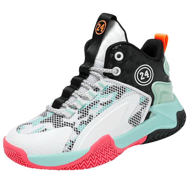 Men's Sports Shoes Brand Children's Sports Basketball Shoes Thick Soles Non-slip Boys' Sports Shoes Girls' High-quality Basketball Training Shoes