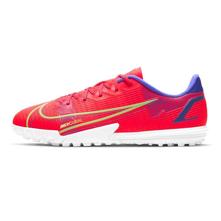 (GS) Nike Mercurial Vapor 14 Academy TF Turf Red Kids CV0822-600 EU 36.5