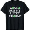 Funny Cotton Men St Patricks Day Clothing For Men Inappropriate T Shirt