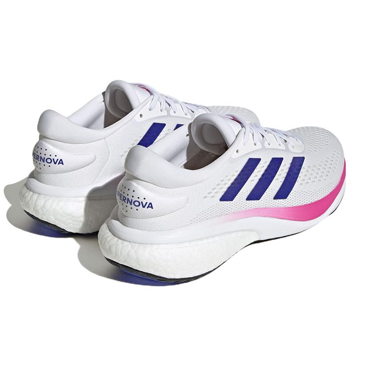 Adidas Supernova 2.0 Alb Albastru Lucid Fucsia Adidași Bărbați Alb-Nor Fucsia-Lucid HQ9939