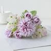 Wedding Wreath Artificial Rose Flower Colorful Bridal Bouquet Silk Hydrangea  Wedding Arrangements