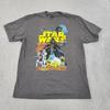 Star Wars Shirt Mens Large Gray Rebel Classic Graphic