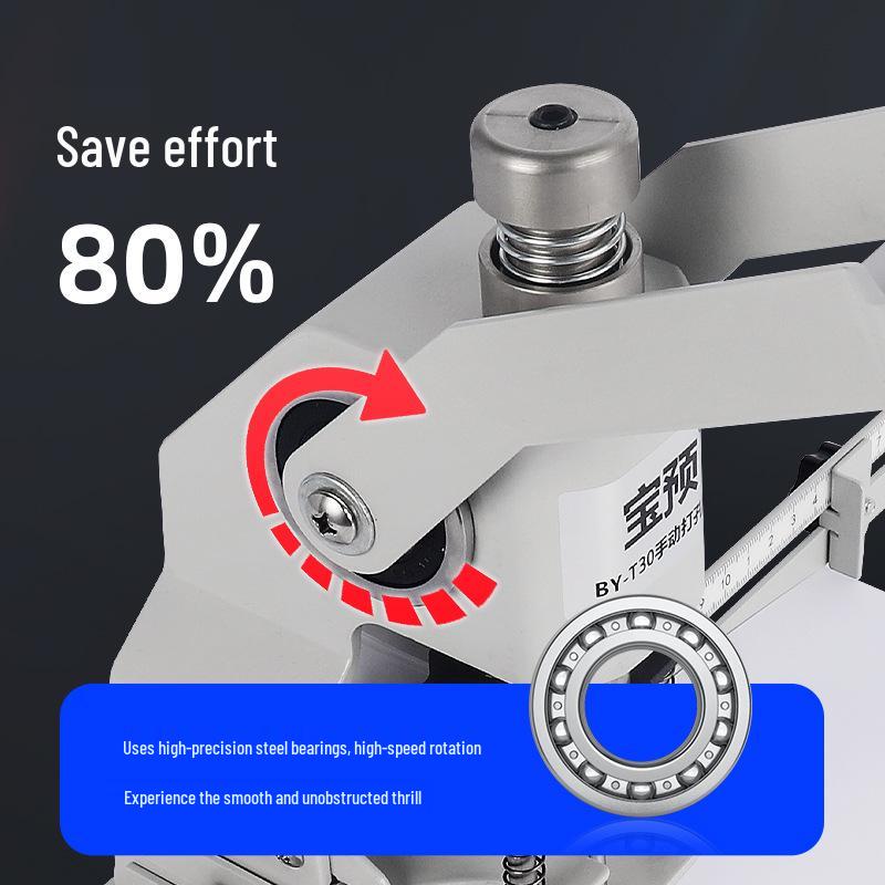 BaoYu T30 Manual Single Hole Puncher for Tags & Vouchers