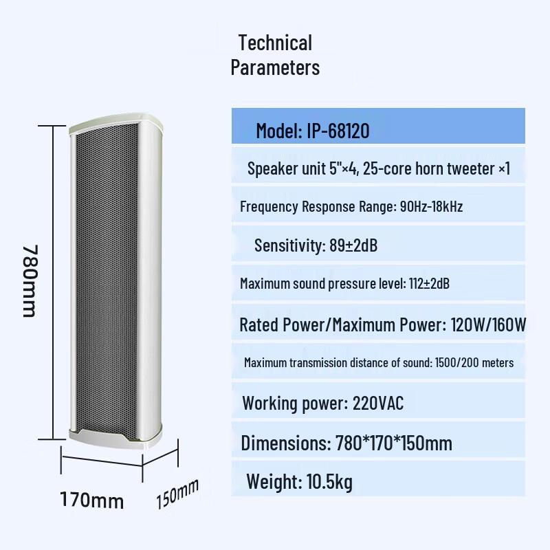 Weishu GP-8003 IP Broadcasting System Kit (CN Version)