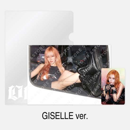 aespa Dirty Work Postcard + Hologram Photo Card Set