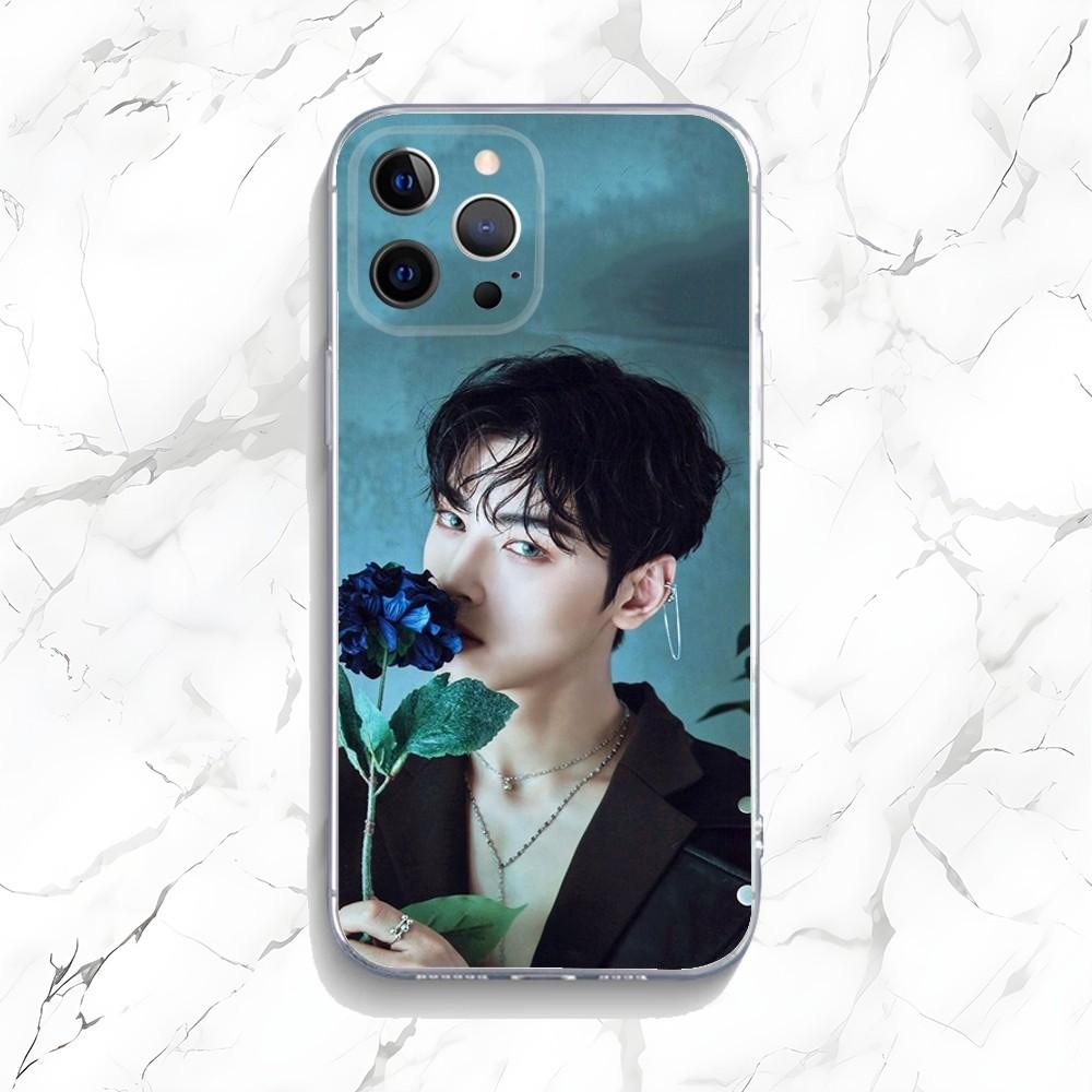 

Kpop C-Cha Eun Woo Phone Case For iPhone 15,14,13,12,11 Plus,Pro,Max,XR,XS,X,7,8 Plus,SE,Mini Transparent Silicone Soft iPhone15