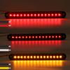 12V Red LED Stop Lamp with 30 LED High Visibility for Rearward Easy Waterproof and with Brake Warning Can Also Be Used As a Taillight or Third Brake