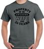 26 25th Wedding Anniversary T-Shirt My Awesome Wife Mens Funny Gift 25 Year Husband Unisex T-Shirt