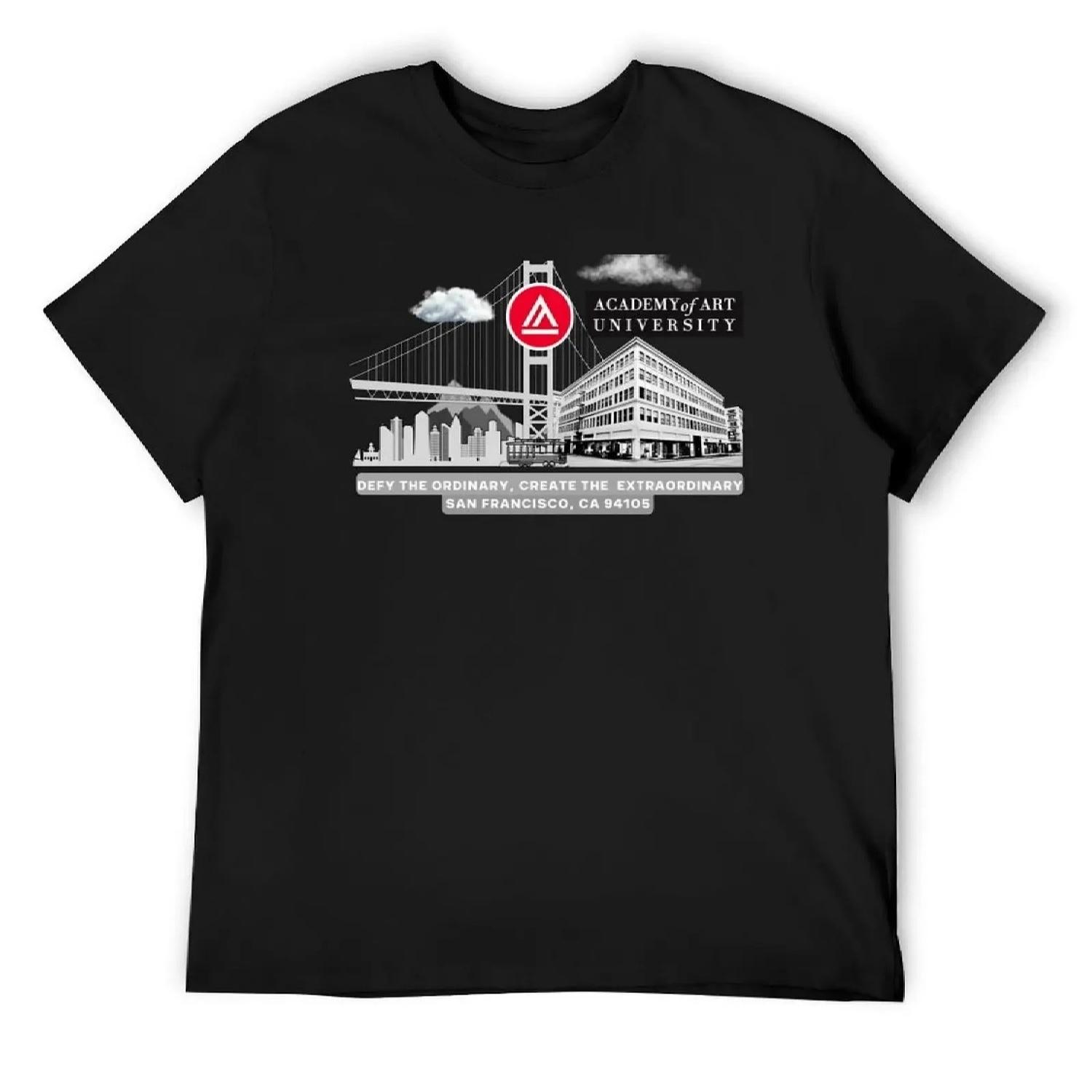 Academy Of Art University (AAU) T-Shirt baggy shirts sublime vintage men workout shirt S