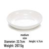 Commercial Melamine Round Dinner Plate