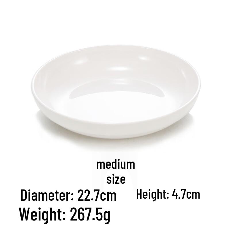 Commercial Melamine Round Dinner Plate