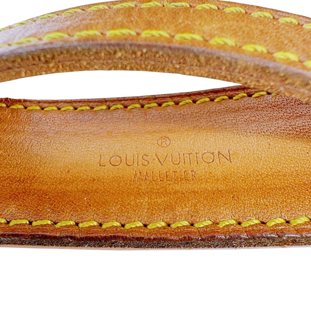 used LOUIS VUITTON Malletier Jeune Fille MM Monogram Shoulder Bag M51226 Rare 90s