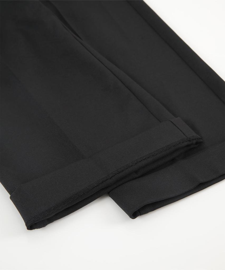 Yours BEXN1945 Women's Center Press Double Overalls, Size M, Charcoal