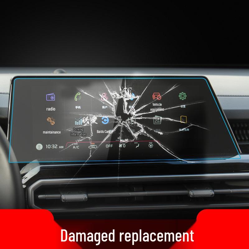 2026 Kia Sportage Navigation Tempered Film KX7 Center Console & Instrument Panel Interior Protective Film
