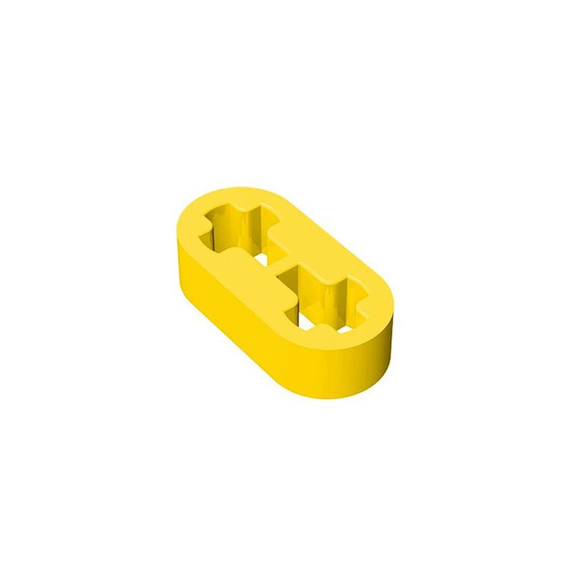 

50PCS 41677 Liftarm Thin 1 x 2 - Axle Holes Bricks Toys For Technical MOC DIY Buildings Blocks Compatible DIY Gift 50pcs жовтий
