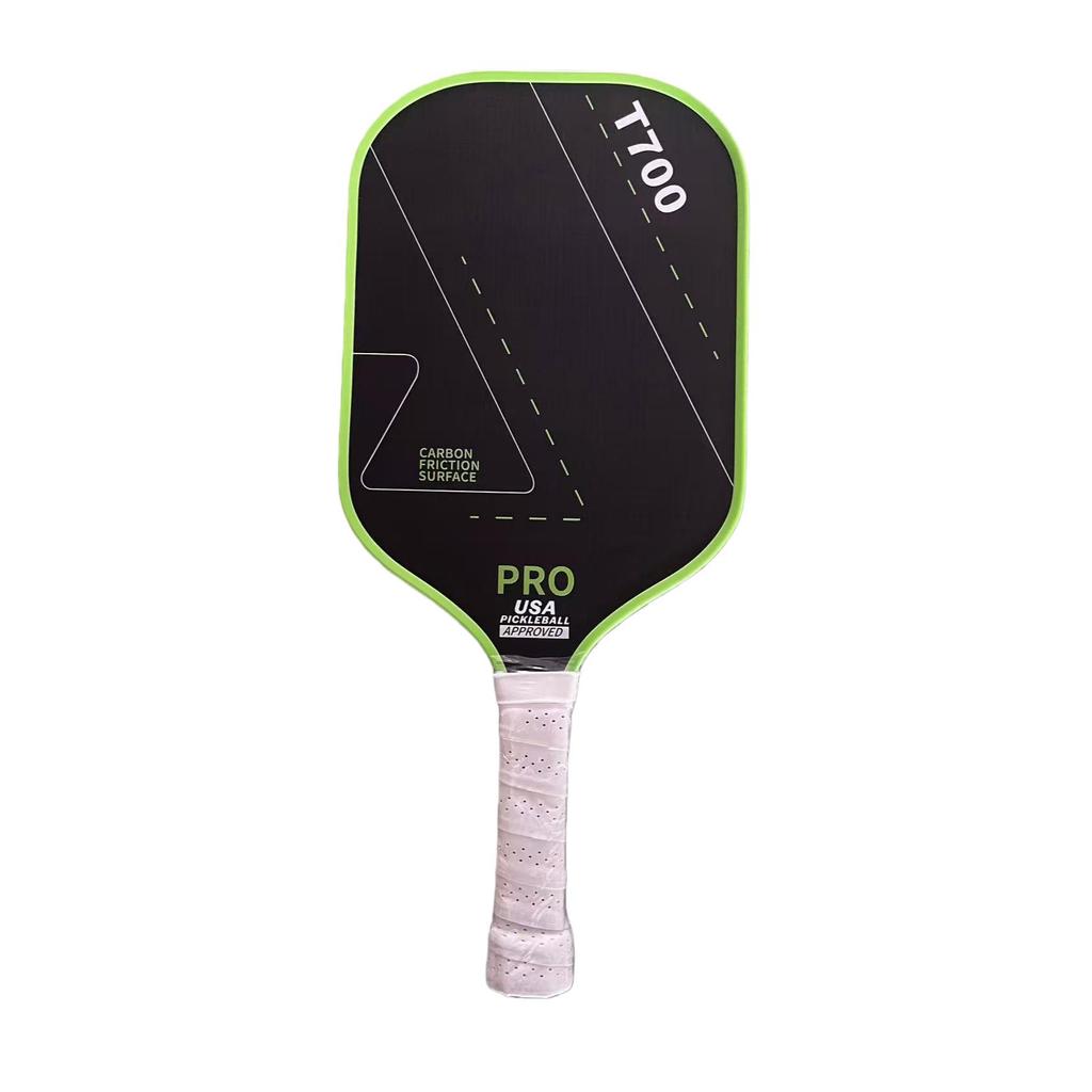 T700 Matte Carbon Fiber 16mm Pickleball Paddle - Lightweight, Professional Competition Style
