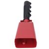 Cow Bell Metal PVC Ergonomic Handle Cheering Bell Noise Maker with Wrist Strap for Sports Events