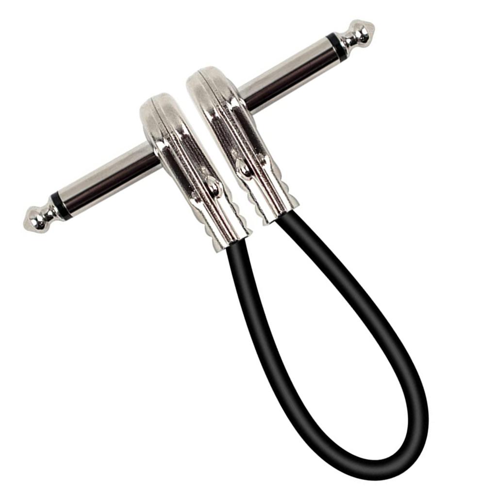 Professional Guitar Pedal Cables Space Saving Guitar Patch Cables Pedal Board Cable Wire Texture Perfect for Pedalboards