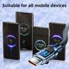 120W LED Digital Display Quick Charge USB Type C Cable For Huawei Fast Charging Data Cord