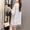 Short Sleeve Women's T-shirt Sequin Female Top One Pieces Polyester Korean Reviews Many Clothes Tee Fashion Clothing 2025 Sale