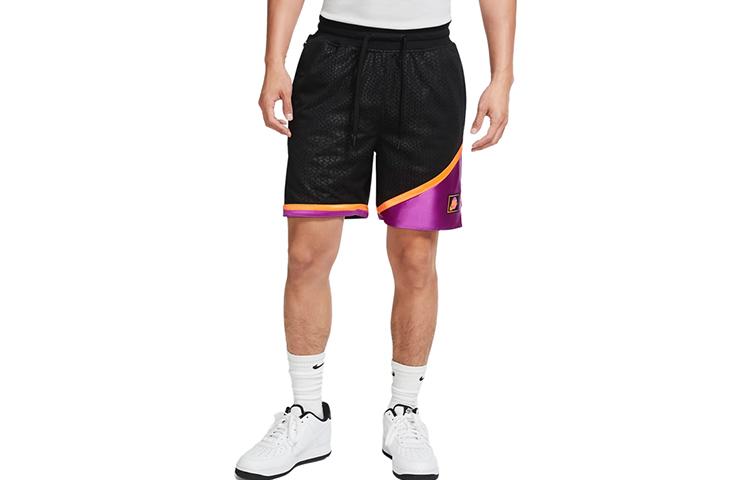 Nike Basketball Shorts Men's Black Purple CK6392-010