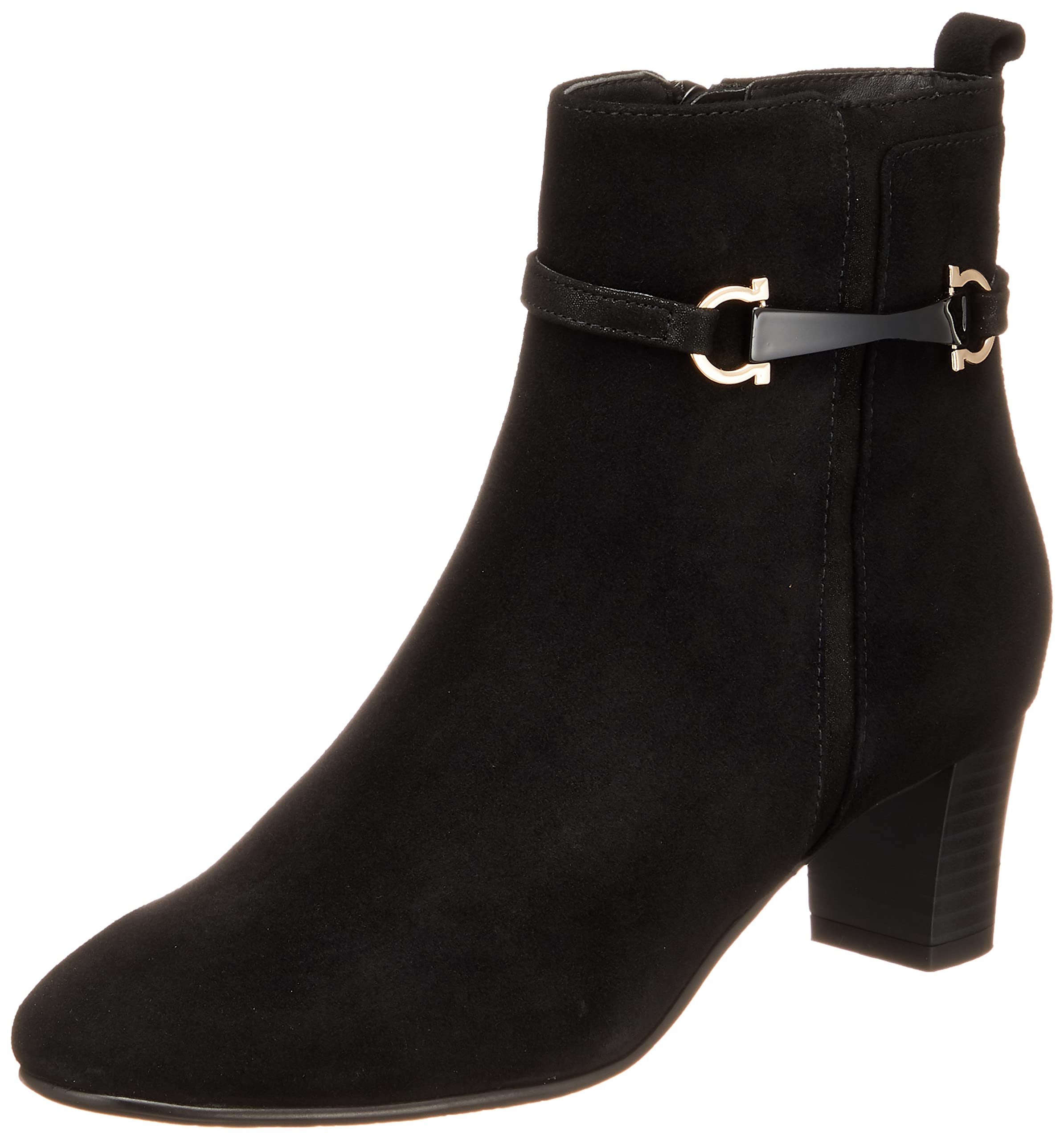 

Модные ботинки RRLF28048R Черная замша [Liz Lafine]