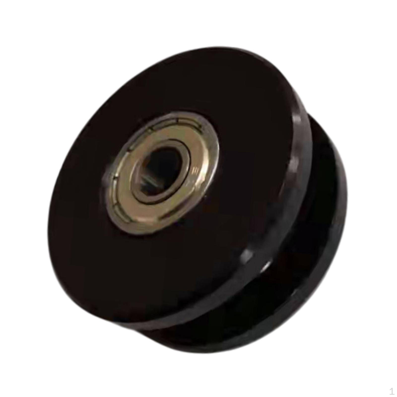 

Фитнес-ролик с внутренним диаметром 10 мм для тренажеров чёрный