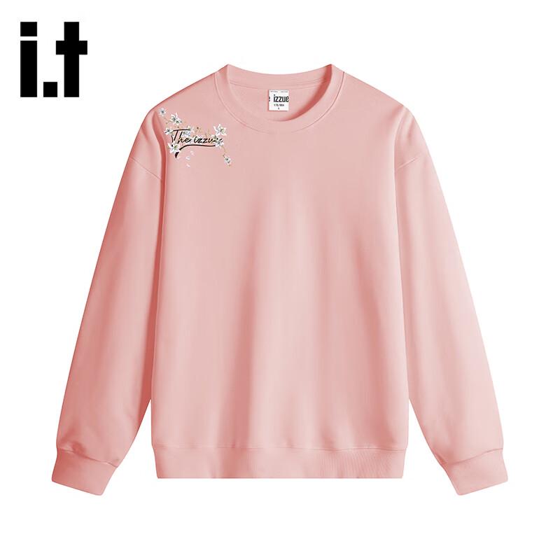 Izzue Herren Sweatshirt mit botanischem Print, schweres Material