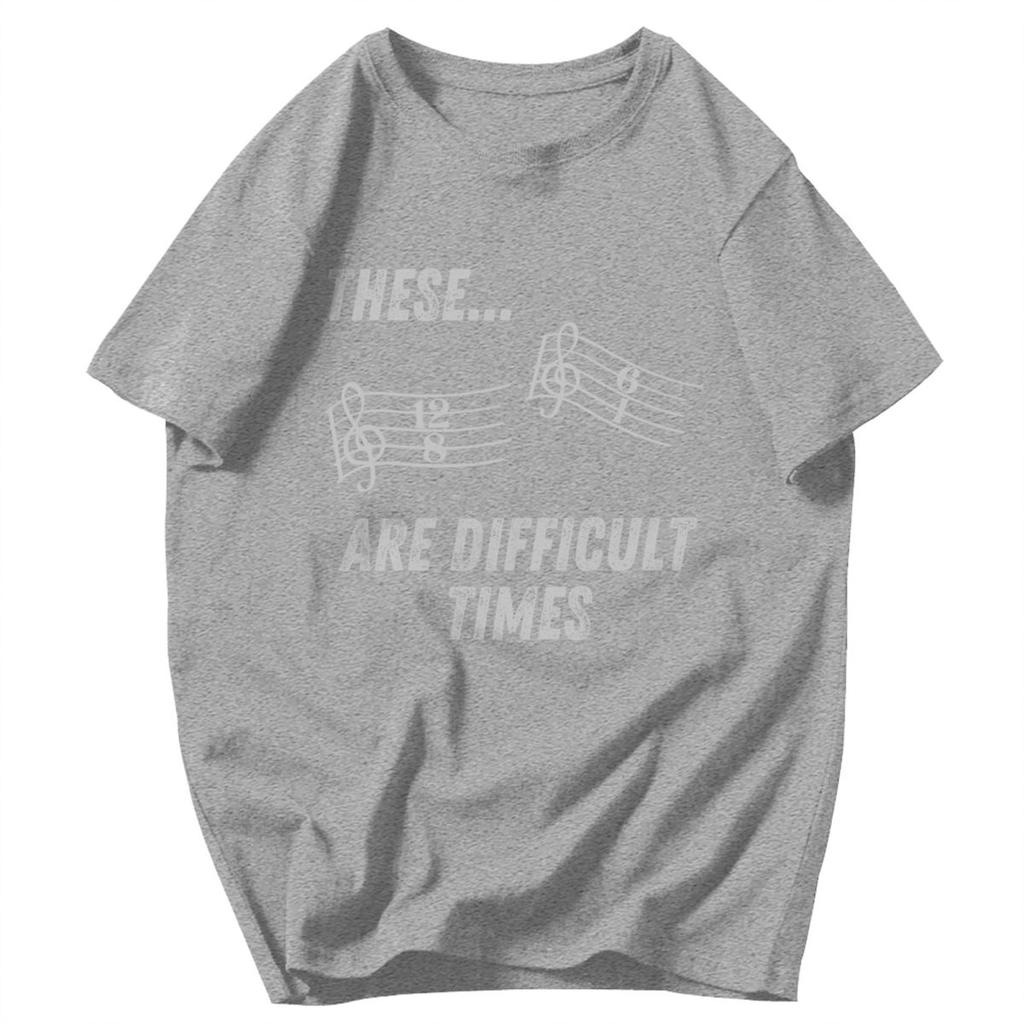 Men T Shirt These Are Difficult Times Christian Gifts Unique Y2K Graphic Customized Unisex Tops T Shirts