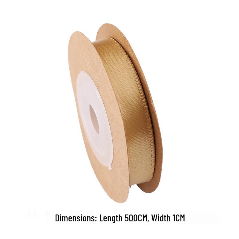 Double-Sided Woven Silk Ribbon for Gift Boxes and Decorations
