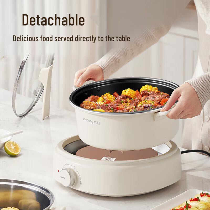 Joyoung 6L Multi-functional Electric Hot Pot CN plug (adapter included)