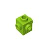 4733 Brick Modified 1x1 Studs On 4 Sides Bricks Collections Modular GBC Toys For Technical MOC 1Pcs Buildings Blocks