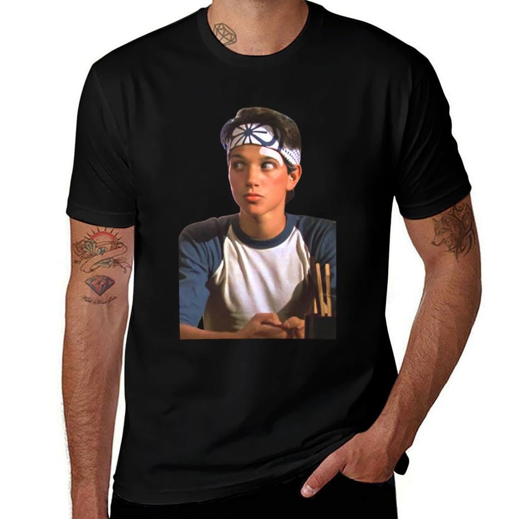 daniel larusso sideye T-Shirt Plus Size Basic Cotton T-Shirt