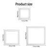 Pack of 3 Embroidery Hoops Featuring Easy Installation Portable Designs Ideal for Crafting Use