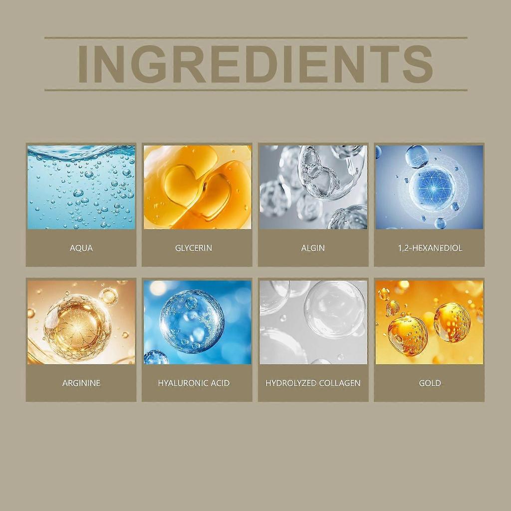 Limited time!!Eelhoe Golden Eye Mask - Protects And Comforts The Skin Around The Eyes, Moisturizing, Gentle, Lightweight, And Easy-To-Apply Eye Mask