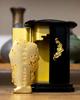 Buddhistische Statue von Ususama in einem Schrein Makita Shuun Originalmodell der Schutzgottheit des Takaoka Bronze Myo-o (vergoldet/24k Gold) Bildhauer