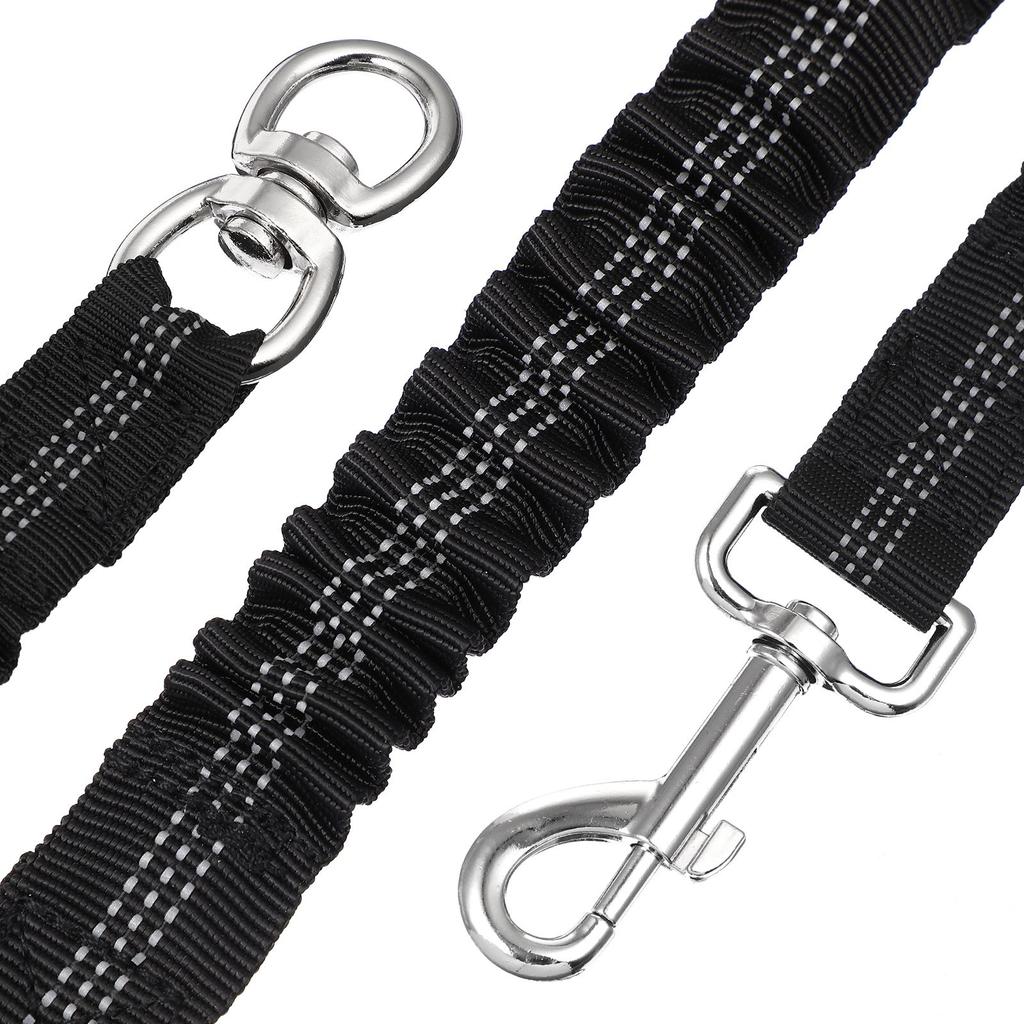 Dog Leash Extend Rope 43 63cm Elastic Nylon Reflective Walking Running Small Medium Dogs