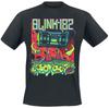 Blink 182 Bunny Girl Print Cotton TShirt Unisex Unisex Pop Punk Band Retro Pop Art Unisex Short Sleeve Casual Tee
