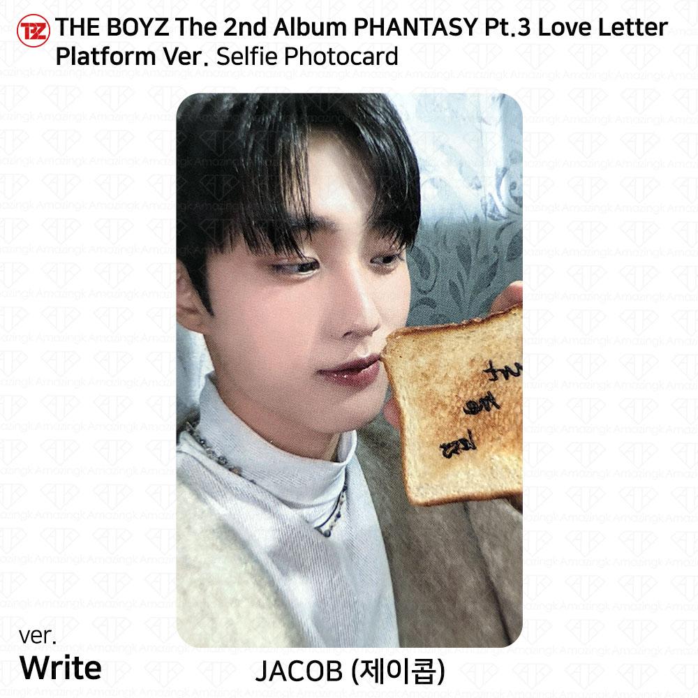 THE BOYZ Phantasy Pt.3 Love Letter Platform Ver QR Selfie Official Photocard